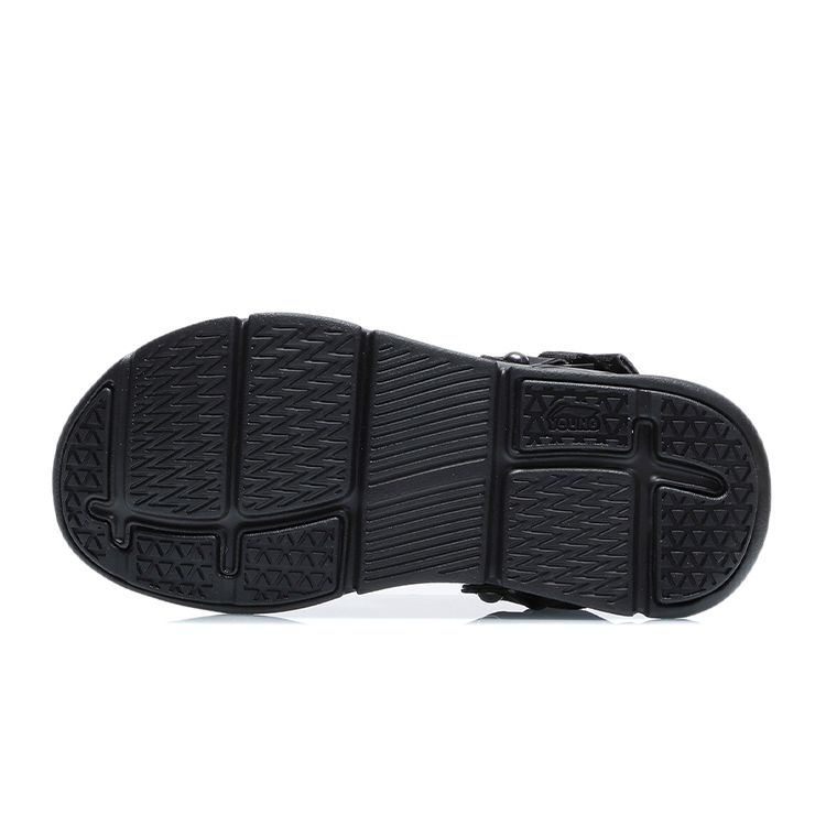 Li Ning Kids Cool 3.0 Durable Breathable Sandals Kids Sandals Black YKUR022-1