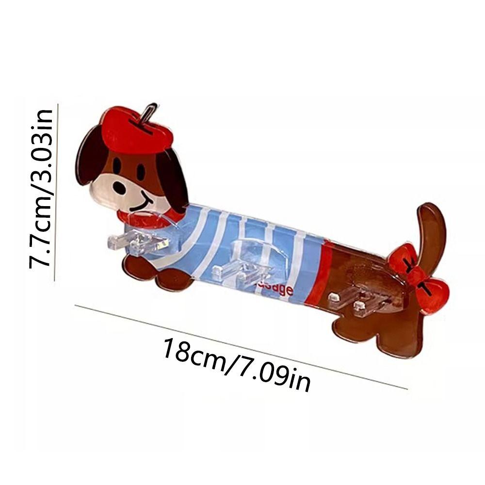 Waterproof Dachshund Toothbrush Holder Wall Mounted Hanging Toothbrush Stand  Electric Toothbrush