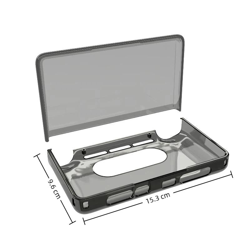 For Tpu Soft Protective Case Anti Slip Grip Cover Shockproof Handheld Game Console Accessories