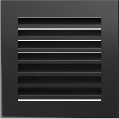 Lüftungsgitter FRESH 17x17 graphit