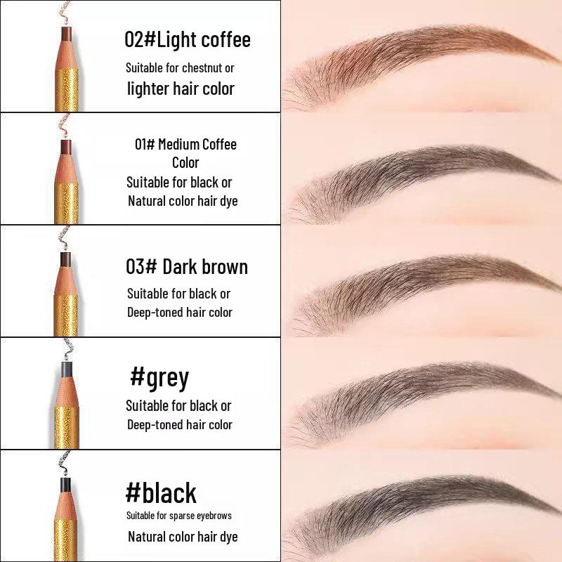 Hens Waterproof Smudge-Proof Eyebrow Pencil for Beginners