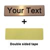 60X20 70x20 70x25mm Broches Personalizáveis Alfinete Texto Gravado Personalizado Logotipo Placa de Identificação de Negócios Etiqueta de Metal Crachás com Nome Personalizados