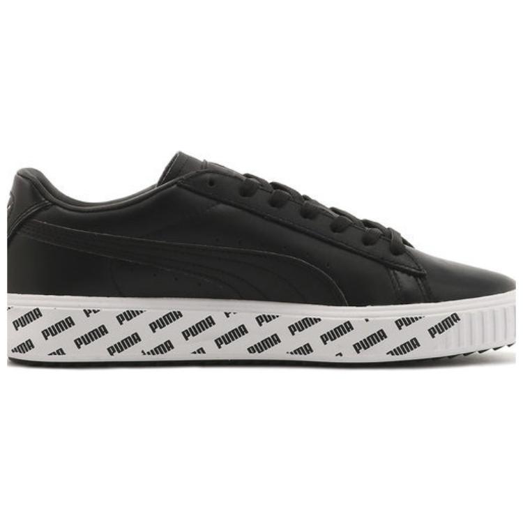 Puma Breaker Retro Low Top Casual Skate Shoes Unisex Black Men's 369198-01