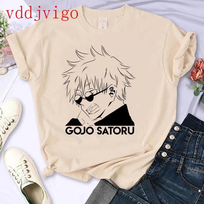 Streetwear Tshirt Japanese Anime Tshirt Jujutsu Kaisen Gojo Satoru Yuji Itadori Unisexga T Shirt Top Tees Clothes Y2k 90s