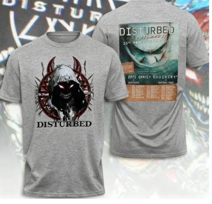 Dizziness 25th Anniversary Tour Date: 2025 T-shirt Size S 4XL Best-selling Trendy Brand Printed Short-sleeved Summer Pure Cotton