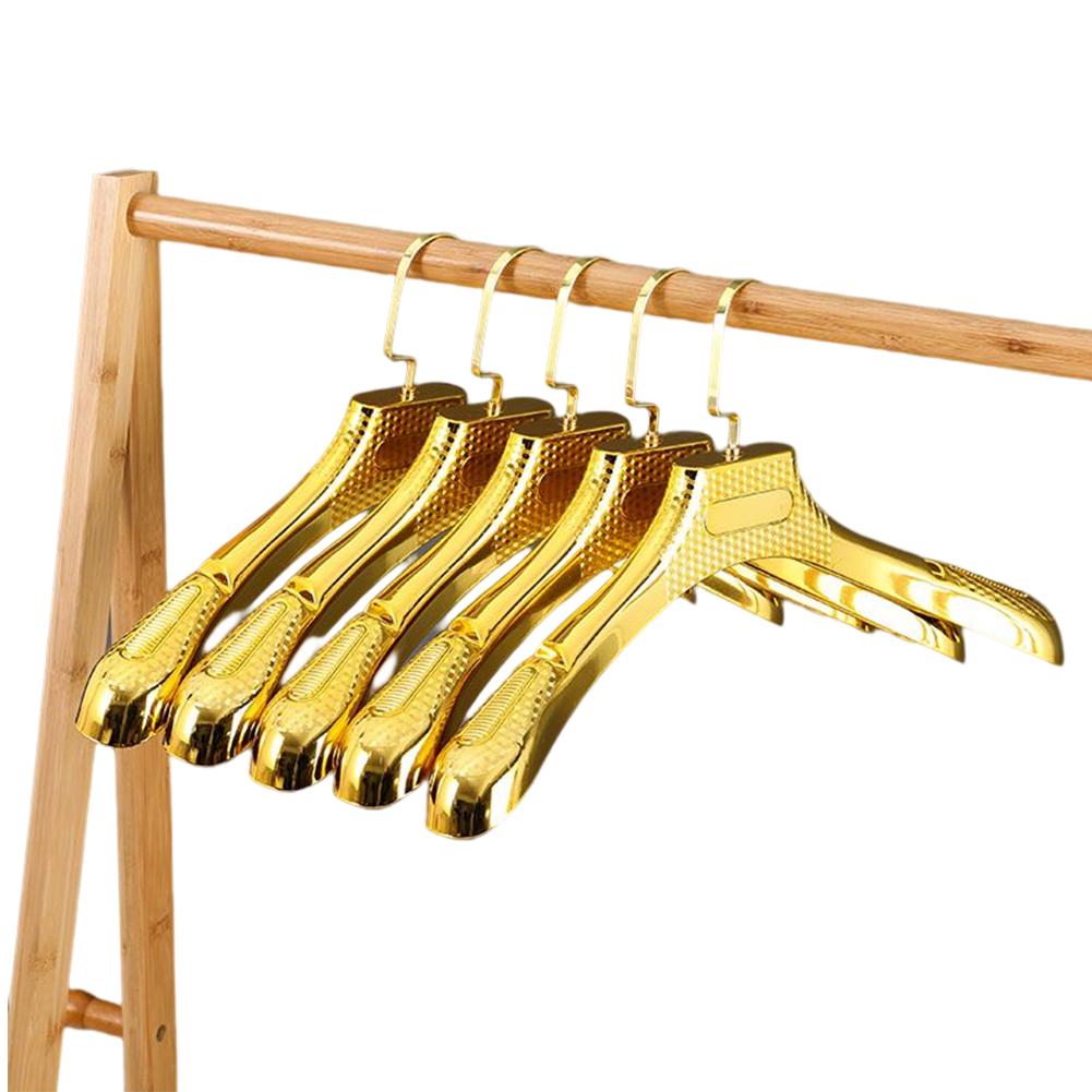 

Non-slip Clothes Hangers 5Pcs Plastic 4CM Wide Shoulder Drying Rack for Dresses Coat Sweater Household Closet Organization