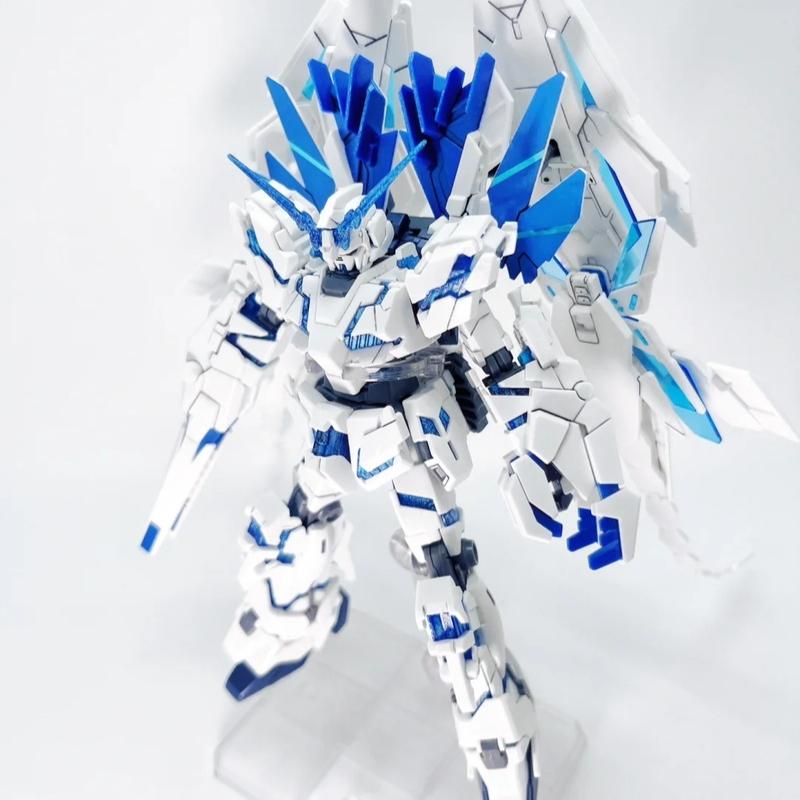 Hg 1/144 Star Motion Perfect Unicorn Rx-0  Assembly Model Kit  Action Figures Plastic Model Toys Collectible Model Boy'S Gift