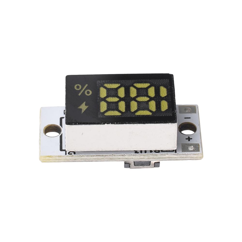 1S-4S Li-ion Lipo Lithium Battery Level Indicator Tester LED Digital Display Meter Module Battery Capacity Meter