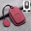 Compatible Leather Key Cover for GAC Toyota CRV, Crown, Accord, Civic, Haoying, and Inspire
