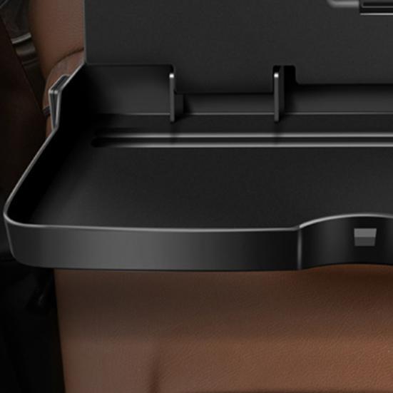 Car Multifunctional Folding Table, Stable Load-Bearing Anti-Tipping Foldable Auto Backseat Tray, Universal Backseat Meal Table for Meals Drinks