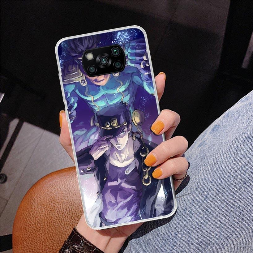 

JoJo Bizarre Adventure Phone Case For Xiaomi Poco X7 X6 X5 Pro F7 Ultra Redmi 15C 15 13C 13 12C 12 10 10A 10C 9 9A 9C 9T Cover P Redmi 10 5G