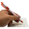 12 Pieces Camellia Flower Pens, Retractable Pen Floral Pen Secret Garden Party Theme Writing Pen, 0.5mm Fine Tip Click Pens for Women, Girls,
