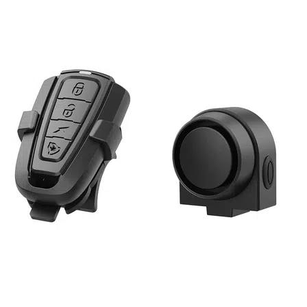 

Anti Theft Bike Motorcycle Alarm Security System Bicycle Vibration Motion Sensor Rechargeable Multipurpose Alert Device чёрный