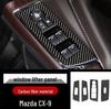 Mazda CX-9 Carbon Fiber Interior Gear Door Console Panel Stickers