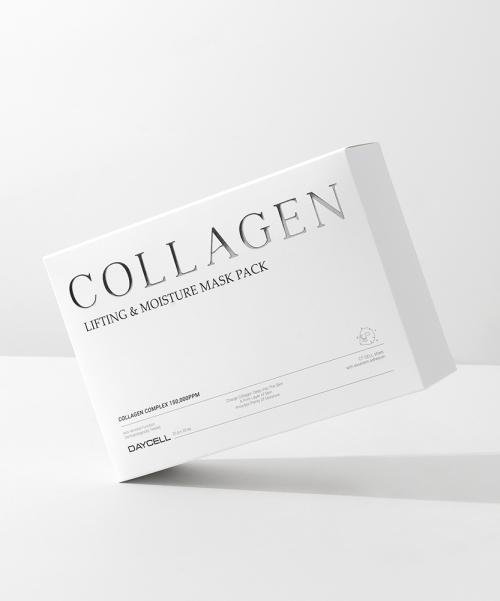 Daycell Cosmetics Collagen Lifting & Moisture Mask Pack 25g * 4pcs