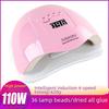 SUNx5 Plus Sunshine Nail Lamp: 4-Speed High-Power LED Phototherapy Nail Polish Lamp