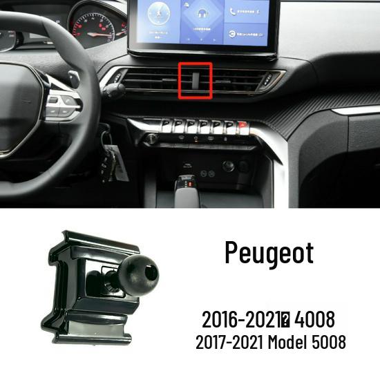 Základna držáku telefonu do auta pro Dongfeng Peugeot 308/408/4008/5008/3008/508