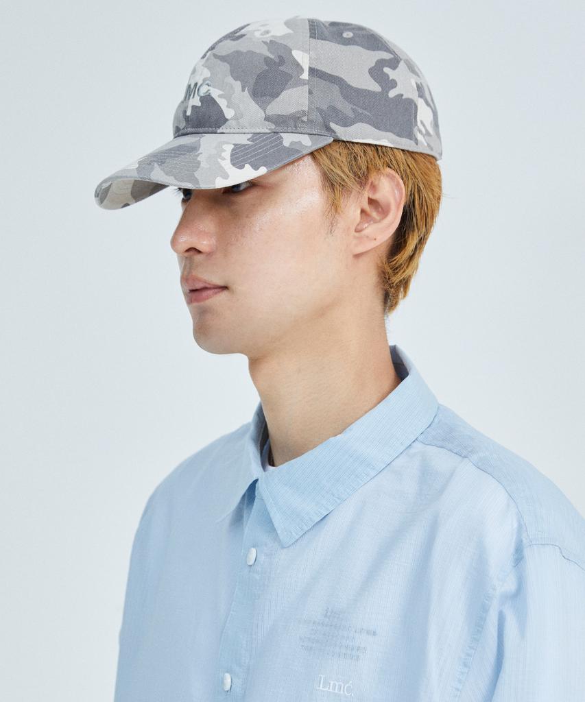 LMC Og Logo 6Panel Cap Gray Camo