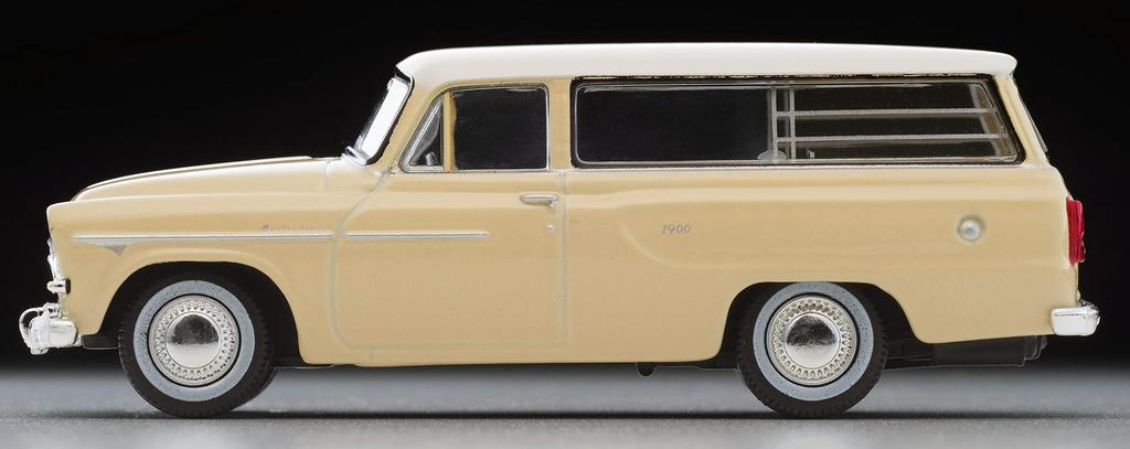 Tomytec Tomica Limited Vintage Scale Toyopet Masterline 1900 1962 Model Finished Model 311676 1/64 LV-187a Beige/White