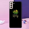 Hello Spring Flowers Phone Case For Samsung Galaxy S25 Ultra S24 S23 Ultra S9 S10 S20 S21 S22 Plus S24 FE Cover