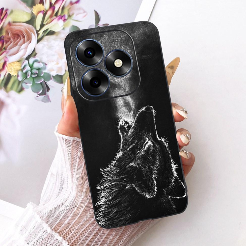 Phone Case For ITEL S23 Plus Cover S681LN Silicone Cute Cat Fashion Funny Cool Painted Casing For ITEL S23+