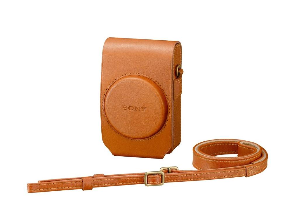 Sony Pouzdro na digitální fotoaparát Měkké přenosné pouzdro Hnědé LCS-RXG T