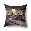 Halloween Pillowcase Car Waist Pillow Pumpkin Sofa Cushion Cover Office Home Living Room Pillowcase