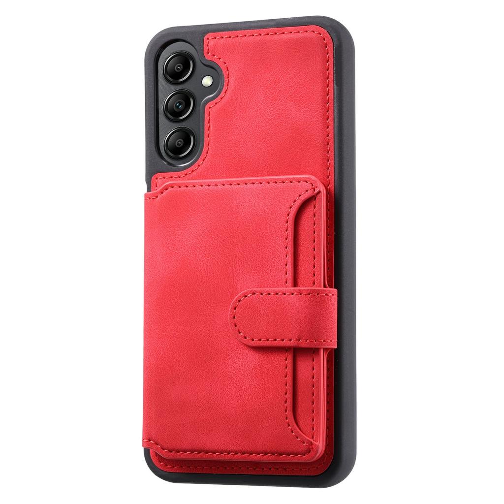 For Samsung Galaxy S25 Case Wallet Card Slot TPU+PU Leather Back Phone Cover