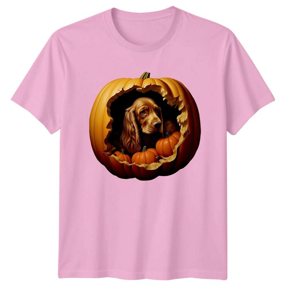 Halloween Pumpkin Cocker Spaniel Dog TShirt Cocker Spaniel Dogs Halloween Gift