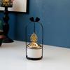 Home Fragrance Stand Incense Cones Holder Small Burner Incense Cones Stand Gold Color Nordic Backflow Incense Burner