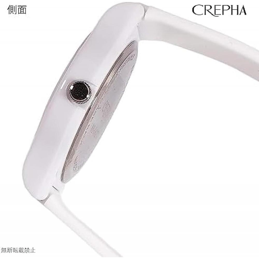 Crepha Watch Analog Ladies 3atm Water Quiet Second Hand Japanese Quartz Model Nb