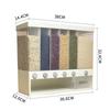 Wall-Mounted Rice & Grain Storage Container - Insect-Proof, Moisture-Proof, Sealed, and Multi-functional