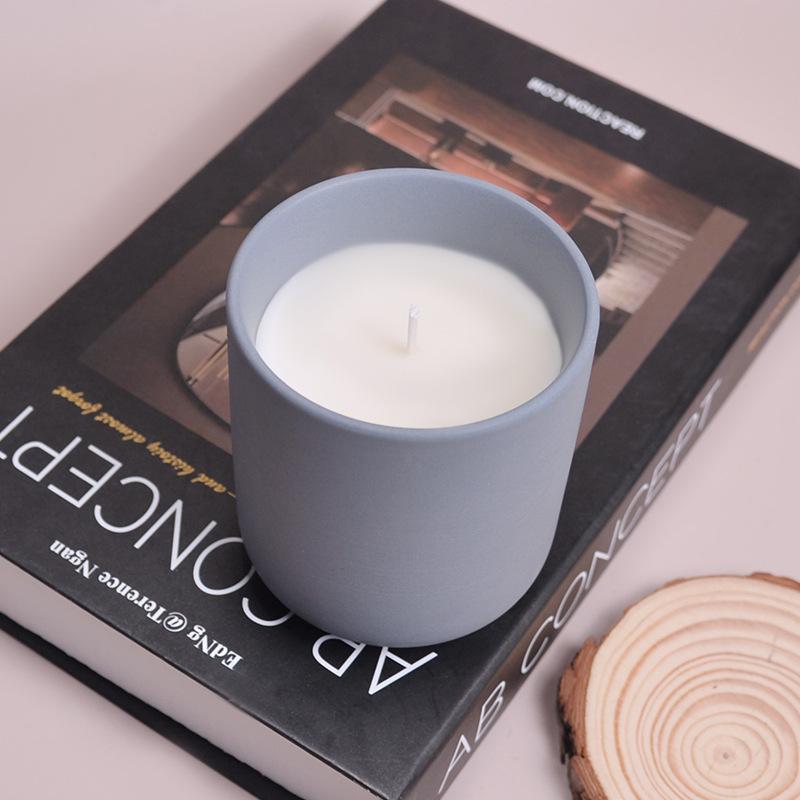 Aromatherapy Candle Creative Valentine's Day Teacher's Day Diy Candle Cup Container Ornament Ceramic Fragrance