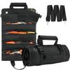 Tool bag, roll up, heavy duty tool organizer for men and women, portable tool organizer mini portable bag for electricians and mechanics.
