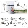 20 Pieces Egg Fishing Hooks Baits Attachments Practical High Carbon Steel Portable Equipment