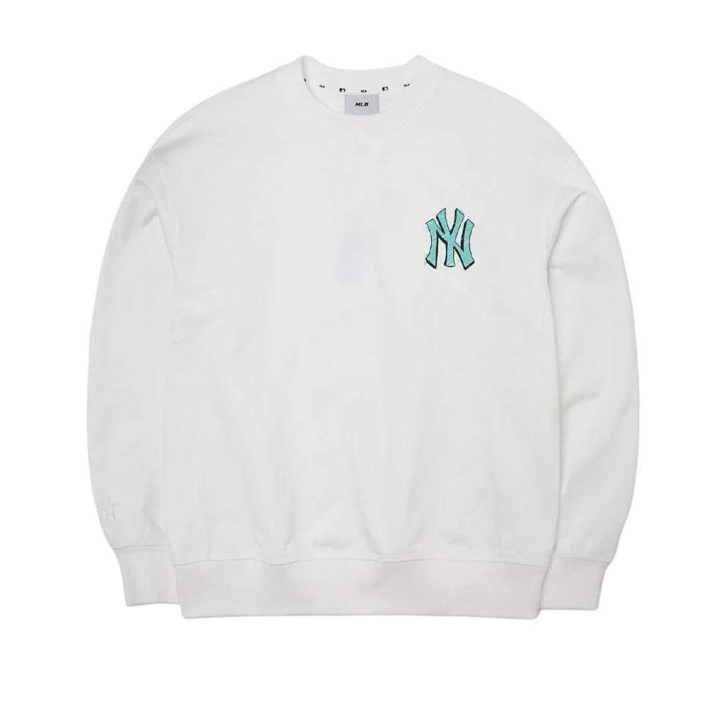 New MLB New York Yankees Sweatshirts Unisex White 3AMTS0121-50WHS