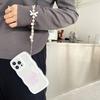 Pearl Love Mobile Phone Chain Beaded Mobile Phone Lanyard Short Strap