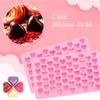 55 Holes Heart Cake Chocolate Cookies Baking Mould Ice Cube Soap Mold Bake Tools