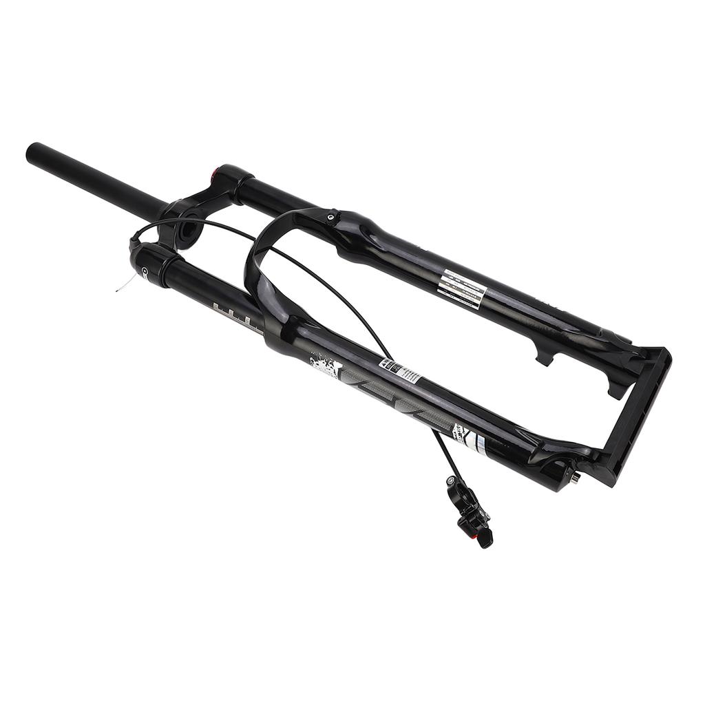 27.5inch Mountain Bike Front Fork Straight Tube Line Control Suspension Fork Magnesium Alloy Cycling Accessory