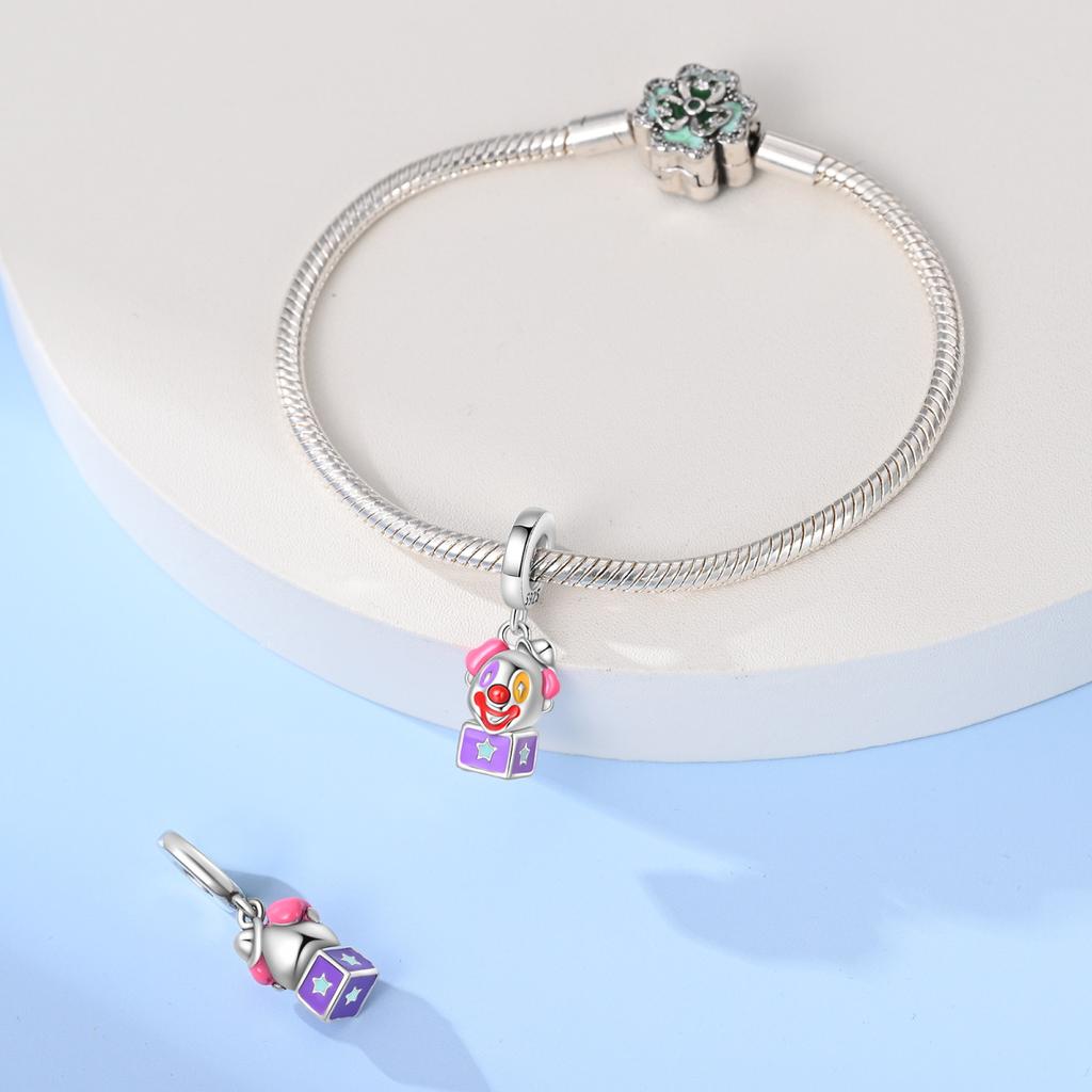 Charm Bead Charms Authentic copper Clown Bead Charms Compatible With Bracelets Women Jewellery Diy Fine Gift High Quality