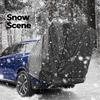 Outdoor Car Rear Tent Camping Picnic Car Rear Tent with Canopy Car Rear Extension Tent Sunshine Proof Rain Proof Car
