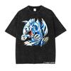 Hot Anime Yu Gi Oh T Shirt Blue Eyes White Dragon Graphic T-