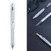 Metal Retractable Ballpoint Pen, Retractable Ballpoint Pen Multicolor Ballpoint Pen 1.0mm, Write Smoothly for Office