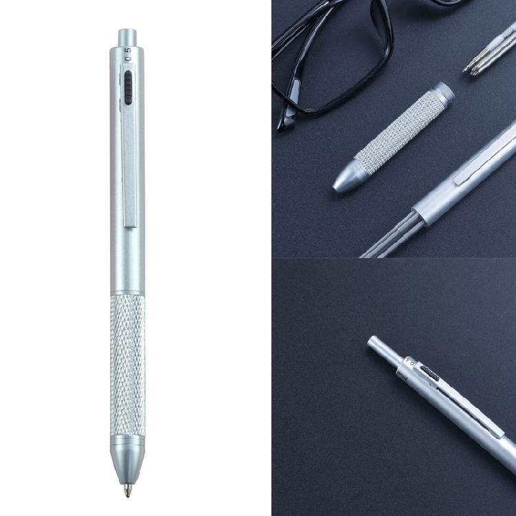 Metal Retractable Ballpoint Pen, Retractable Ballpoint Pen Multicolor Ballpoint Pen 1.0mm, Write Smoothly for Office