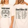 2026 Retro Ive Show What I Am Tour T-shirt Unisex Hip Hop Y2K Gothic Hip Hop Streetwear T-shirt Breathable Streetwear Short Sleeve Casual Tees