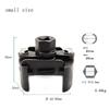 60-80/80-105/105Adjustable Two-Jaws Oil Filter Wrench Filter Filter Wrenches Remover Steel Fuel Cast Two-Claw Disassembly Tools