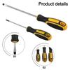 Chromium Vanadium Steel Comfort Grip Handle Household Repairs For Household Use 10 Piece Magnetic Screwdriver Set