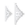 2 Pcs Crown Cutters Set Princess Crown Mold Tiara Cutter Cake Decorating Mold for DIY Birthday
