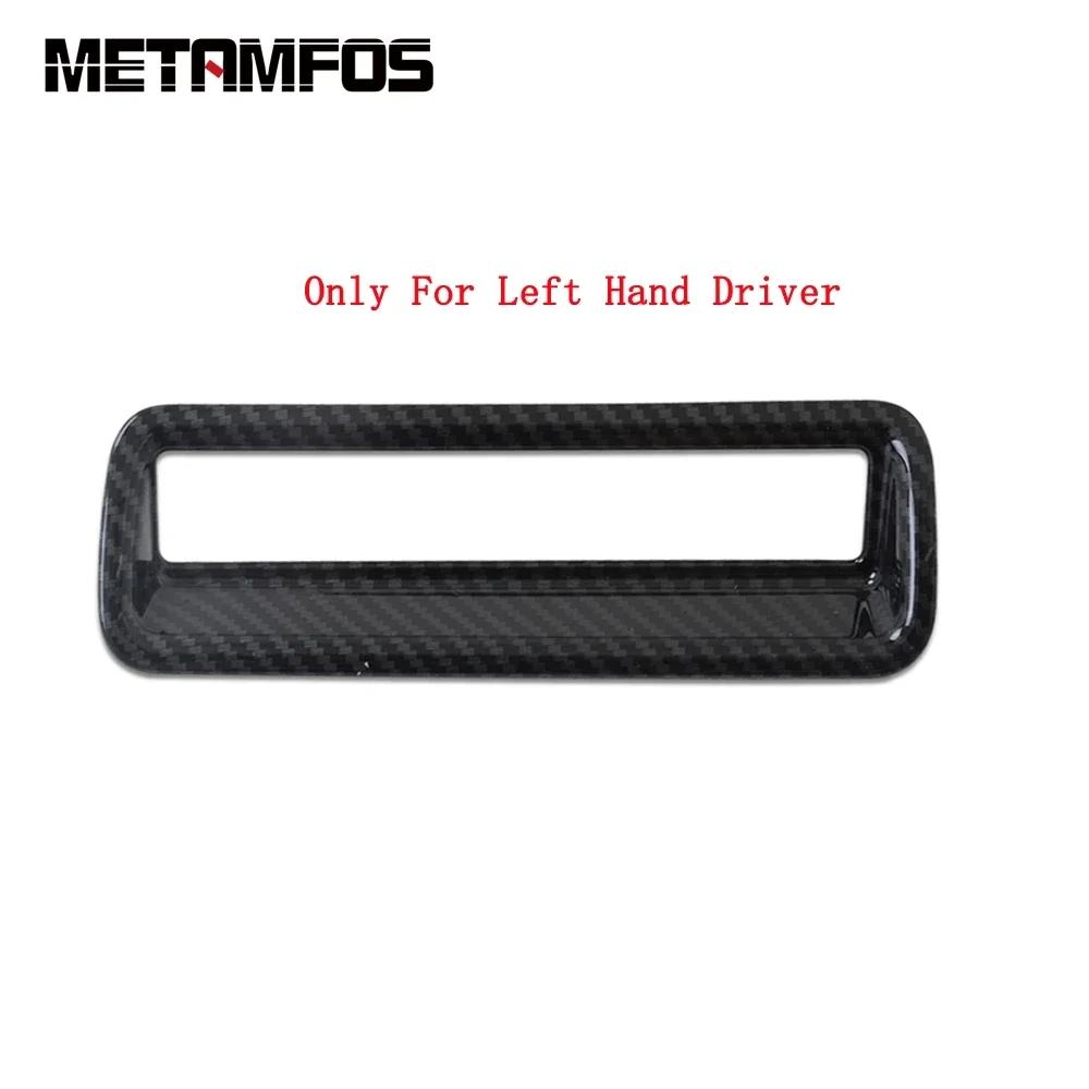 For Toyota Rav4 Rav 4 - 2024 Carbon Fiber Head Light Lamp Switch Button Panel Cover Trim Interior Accessories