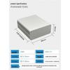 Jintuo 88x38mm Rectangular Aluminum Alloy Enclosure